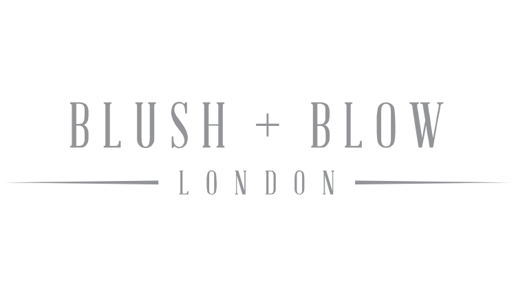 blush blow london logo